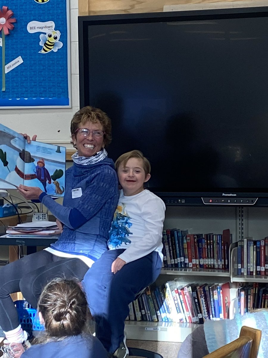 Sunshine for the soul.. I was invited to be a mystery reader today in the library!! My heart ❤️  thanks  you Mrs. Zipparo!