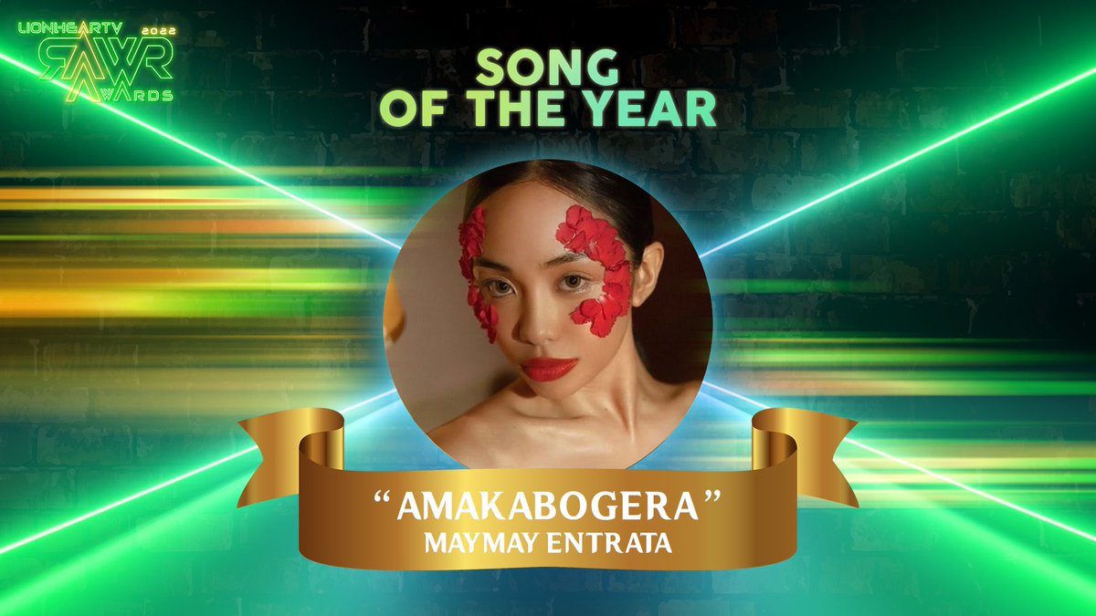 Congratulations @maymayentrata07 #RAWRAwards2022