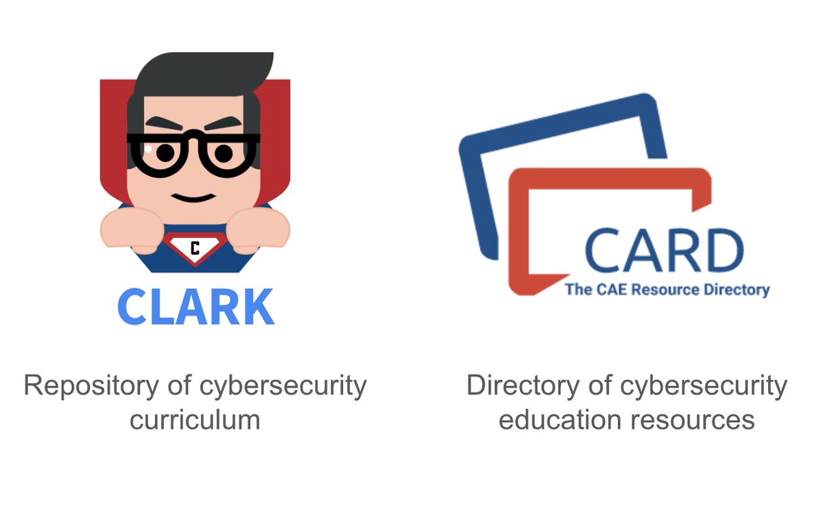 On the second day of CLARKMAS we gift you our two products CLARK and CARD. They work together to provide cybersecurity education resources. Check out the links below to learn more! #cybered #clarkmas #clarkCan
caeresource.directory/home
clark.center/home