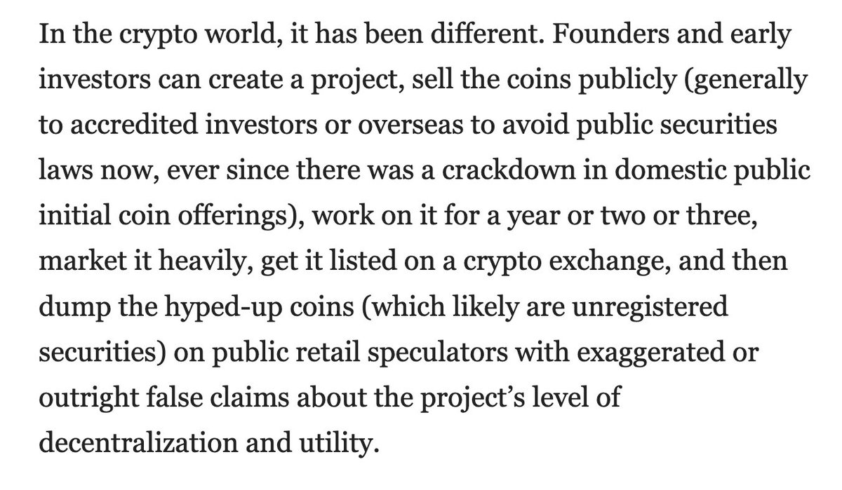 gladstein's tweet photo. In her latest critical analysis of DeFi, @LynAldenContact has a section called "The Problem of Arbitrary Seigniorage" that nicely summarizes the main problem with crypto tokens

They exploit the masses to enrich the few

https://t.co/amWA7sDioZ https://t.co/g6zgg8wMe8