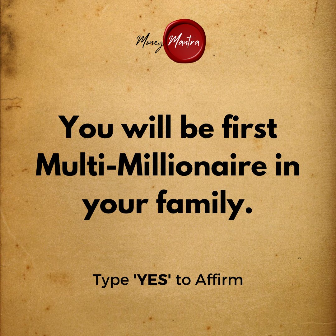 imoneymantra's tweet photo. Affirm 'YES'! https://t.co/WWIzh2GCnG