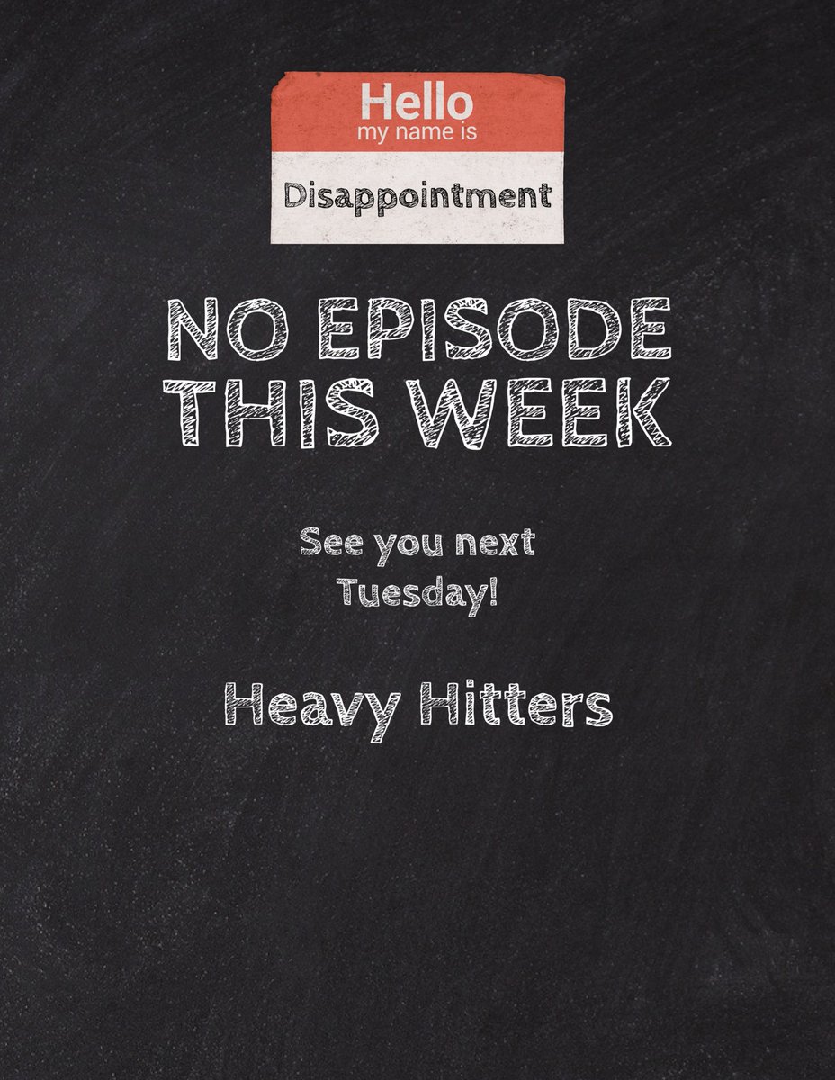 Use this week to get caught up!

See you next Tuesday!