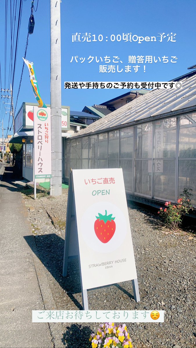ストロベリーハウス Ebina Strawberryebina Twitter
