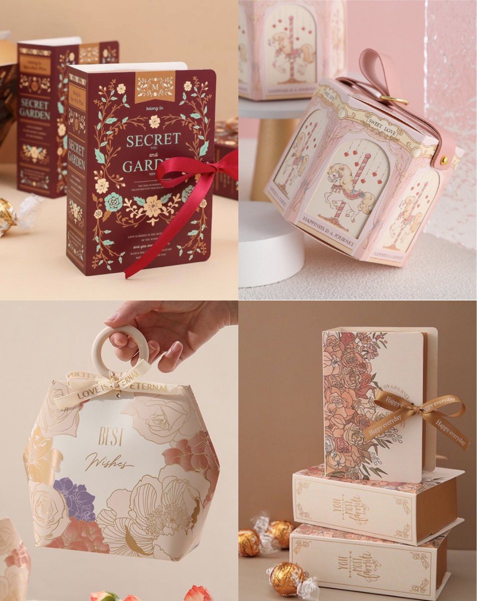 miera_rrip's tweet photo. Cute and unique doorgift box that you can get on @ShopeeMY 

A thread ——
#MighaYeapShop https://t.co/g6tDCUdyo0