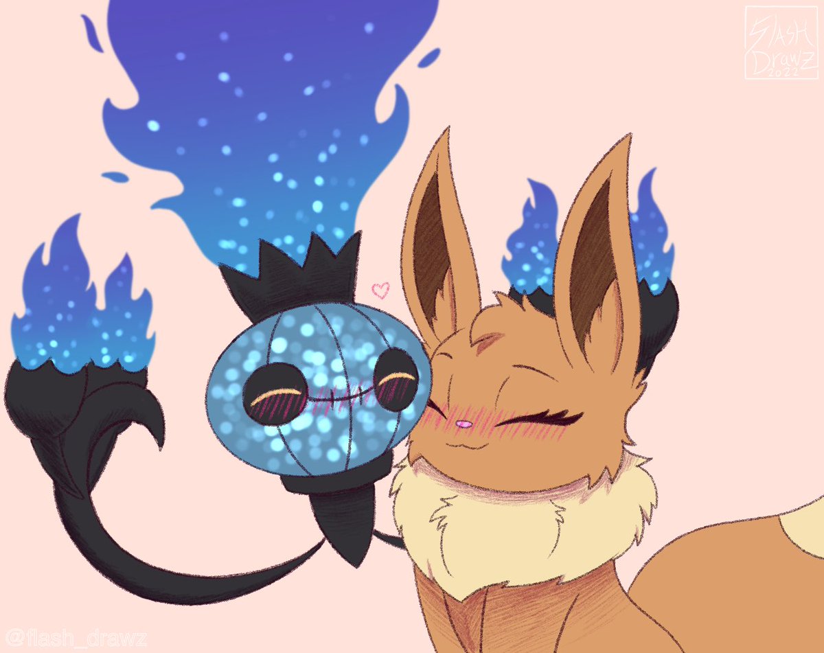 gravitylander's tweet photo. Eva Showing Love!
-

#pokemon #evaandfriends #eevee #seviper #chandelure #comicart #pokemonart https://t.co/m5ITAWeZER