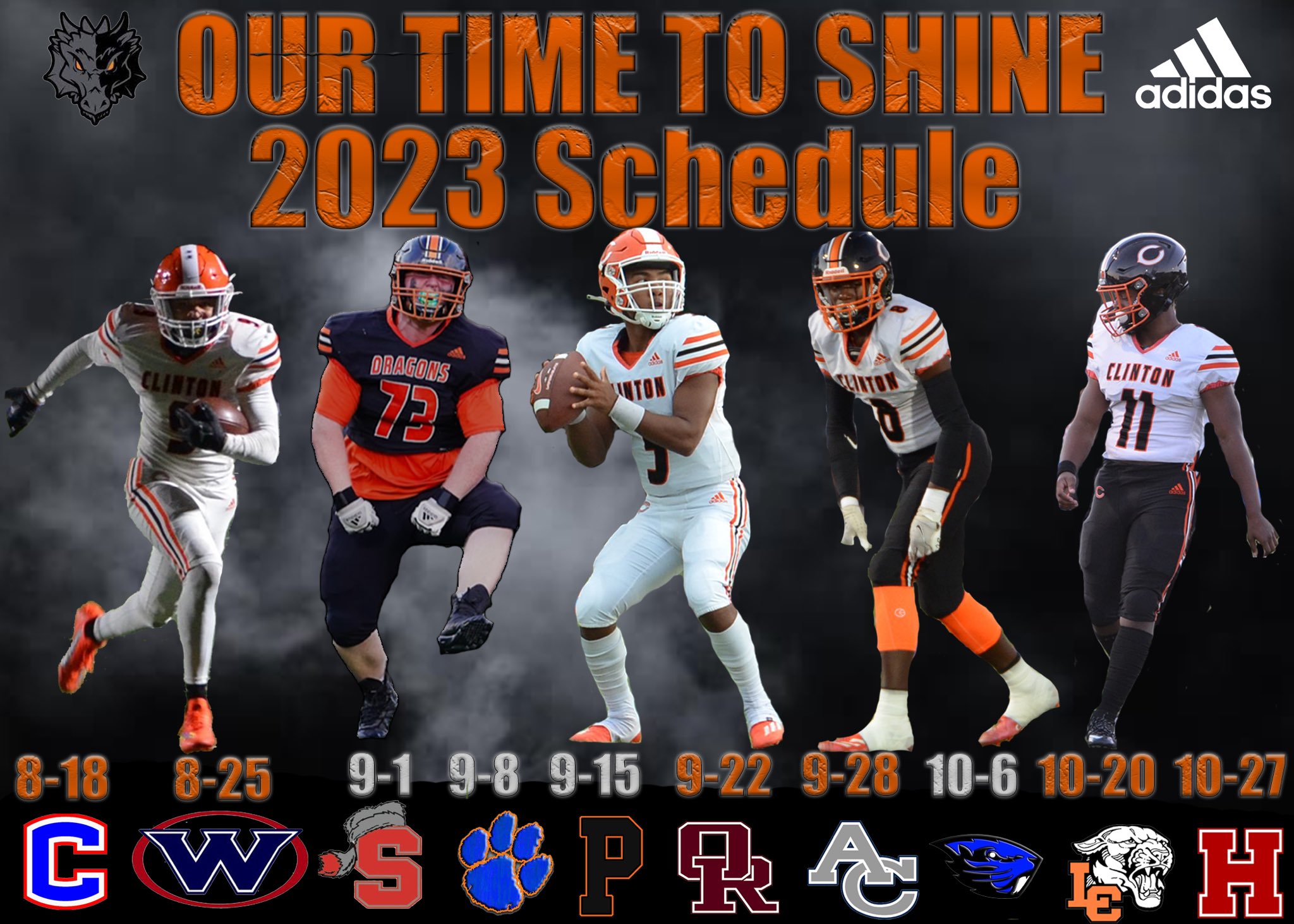 ClintonDragonFootball (CHSDragonsFB) / Twitter