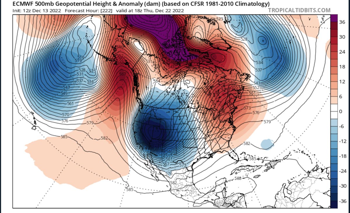 seantanamous's tweet photo. @SeattleWXGuy I thought it was pretty interesting how the models from yesterday eject the polar lobe east, but today they just float down across the great basin and down towards socal... https://t.co/AMgoM8X9FU