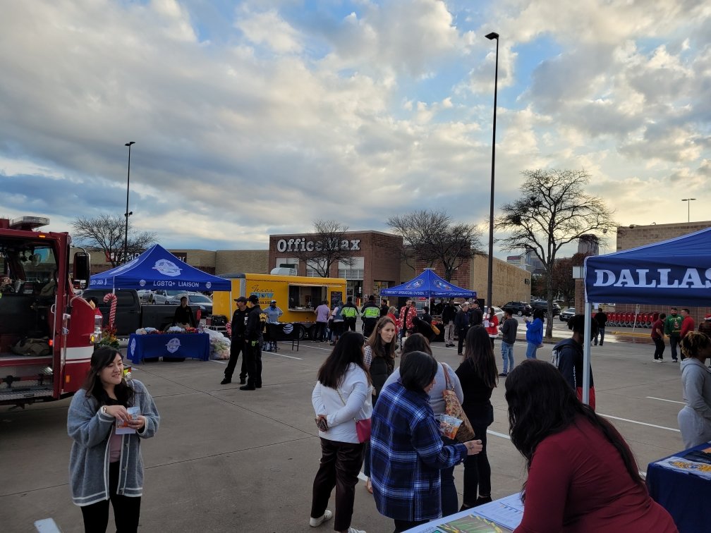 Southwest NPOs joined other Dallas Police units in coming together with <a href="/Target/">Target</a>'s Heros and Helpers, shopping with kids and making the holiday season brighter.