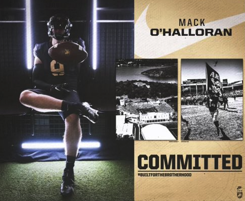 Breaking: Downers Grove South <a href="/DGS_Football/">DGS Football</a> 2023 TE <a href="/MackOHalloran/">Mack O'Halloran</a> has given Army his verbal commitment and discusses his decision here bit.ly/3HxzwSU