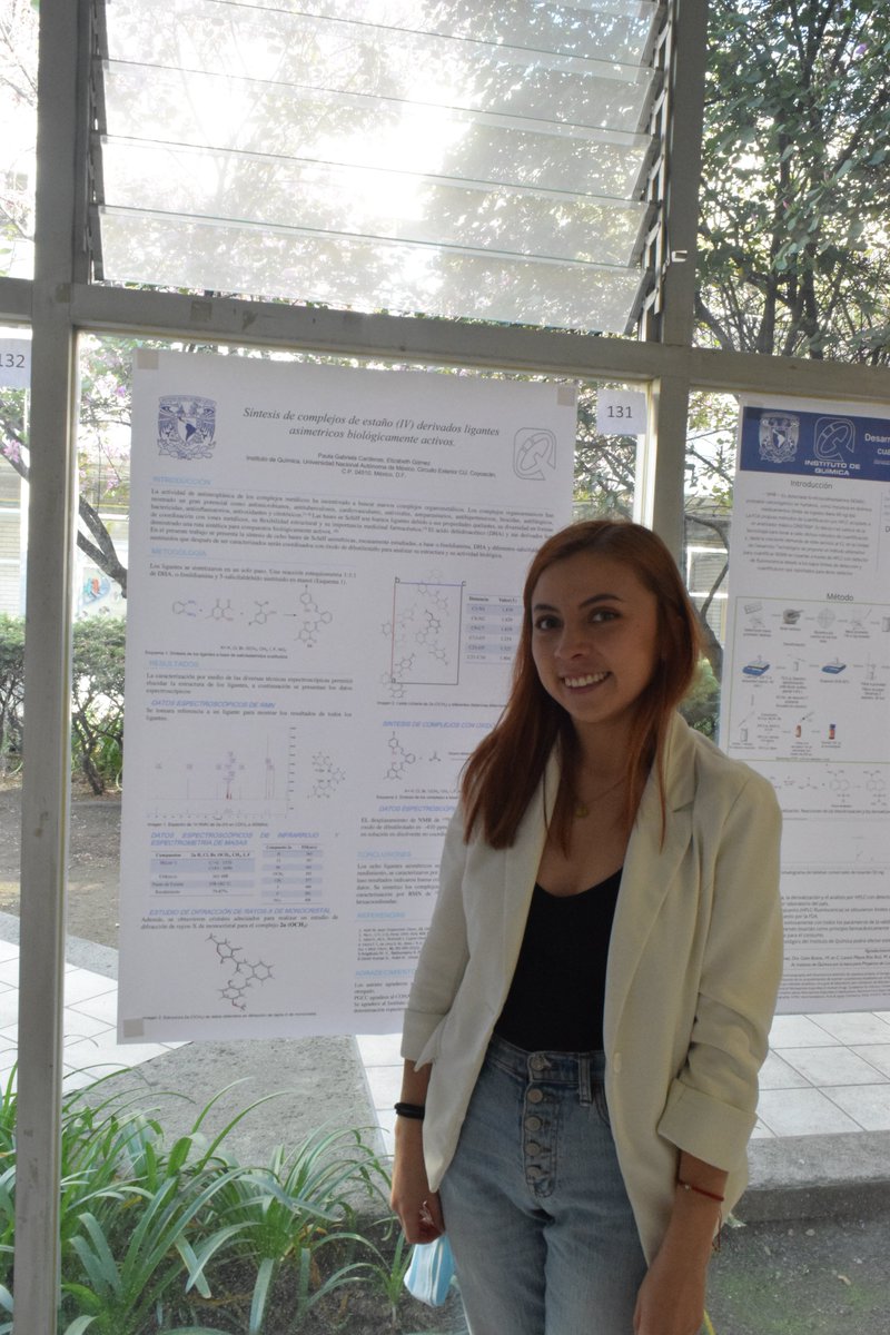 iquimicaunam's tweet photo. ¡El Simposio Interno del @iquimicaunam lo hacen posible los estudiantes con sus carteles! 
¡Gracias por participar! https://t.co/WUXhDLLFV0