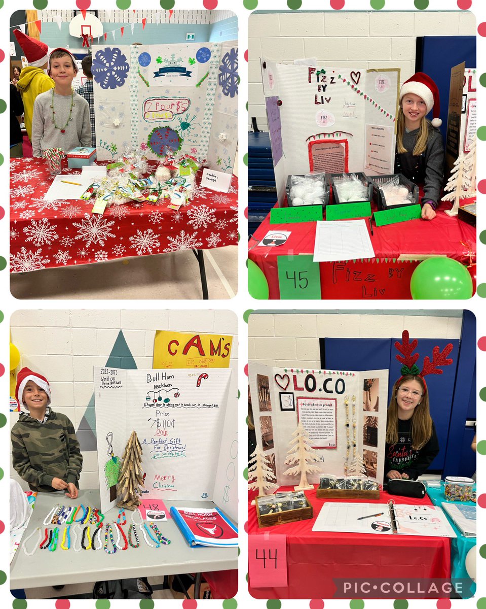 MmeBarakat's tweet image. So proud of all Gr.5 entrepreneurs @AngelsOCSB for a successful Showcase/Christmas market today! At least 10% of sales are going to @WWF @SoiDogCanada @ChildrensWish85 and @HHF_Haiti So much learning and amazing business ideas seen, so proud! Thank you @PowerPlayYE!