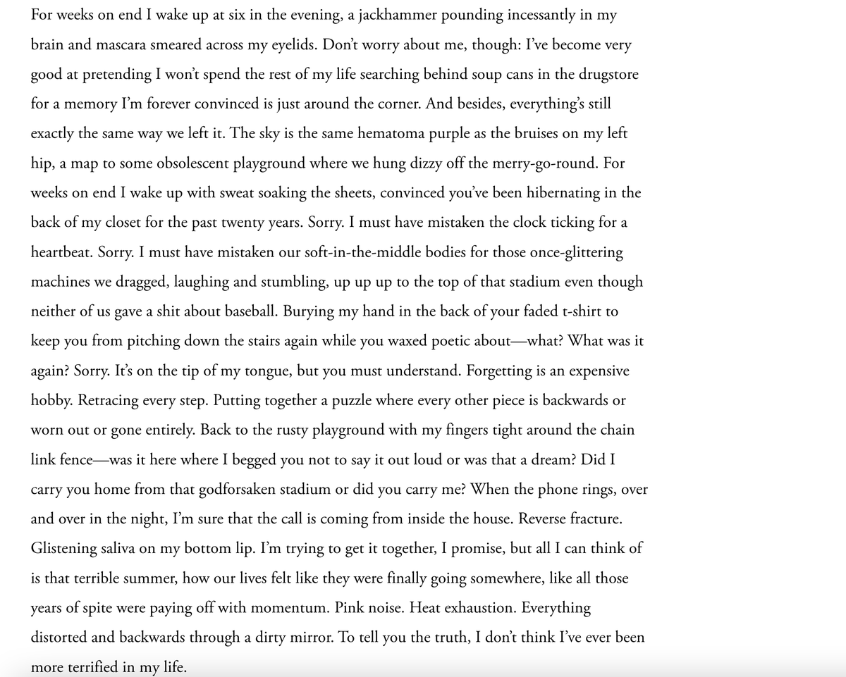 "Nosebleed Seats" in <a href="/SecondChanceLit/">Second Chance Lit</a> 
secondchancelit.com/rajsankar