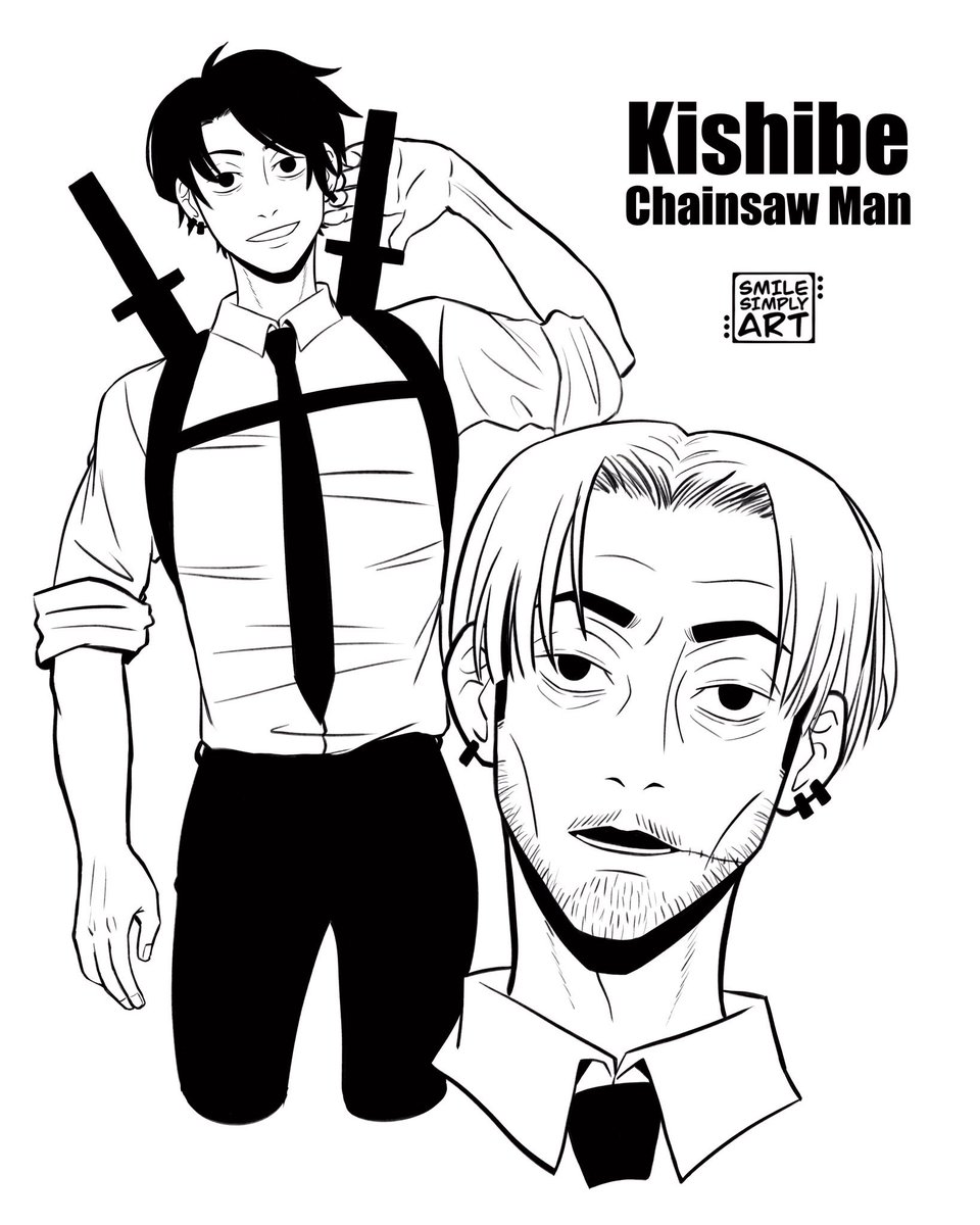 Kishibe seems to be the anime man of the day :)  #チェンソーマン 