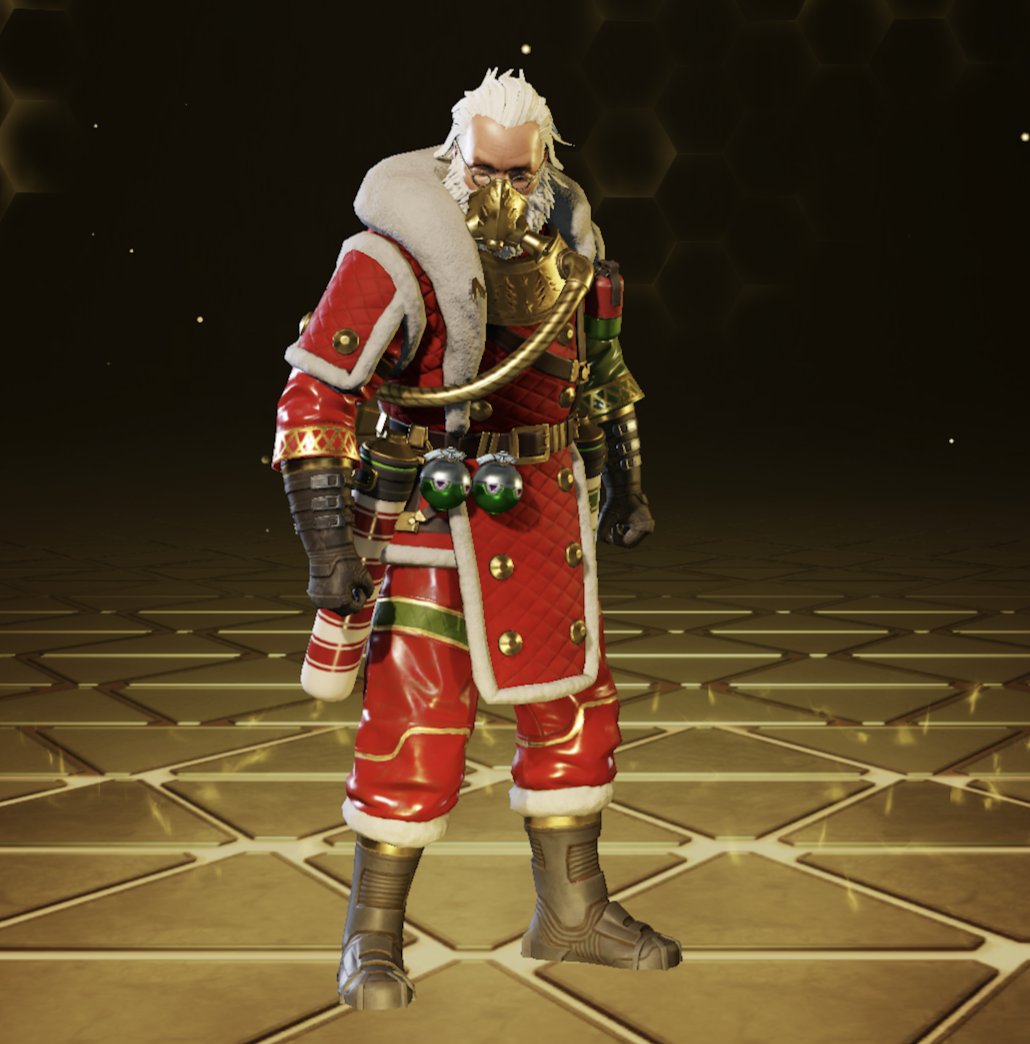 I didn't even play #claustic before this skin, now I can't stop.  Happy Holidays to everyone on the Outlands @PlayApexMobile