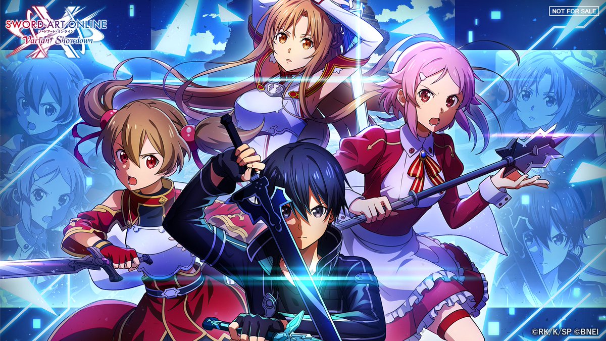 Sword Art Online Variant Showdown - #SAOVS's key visual is being revealed✨ 『Sword  Art Online Variant Showdown』 is scheduled to be released in 2022!  👇Official Website:  👇Pre-Register Now