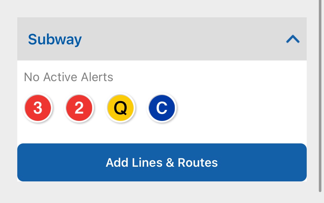 lukreul's tweet photo. @MTA if there are no active alerts, then why are C trains almost 20 minutes apart?? 🙃 Really putting train fare and billions of dollars of fed $$$ to work. https://t.co/8PaaafkrCR