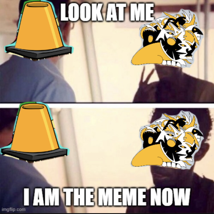 BitCone_CONE's tweet photo. Many have set their sights on the throne, but there is only 1 true Meme Avatar
(submitted to Reddit by u/Mortifer6)
#Cone #BitCone #Coners #Coneheads https://t.co/LDGrb6cmBn
