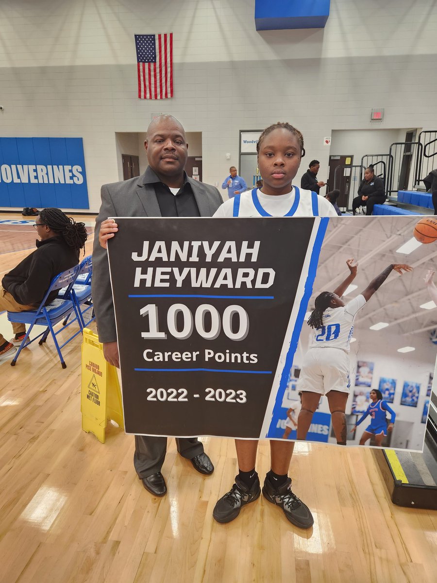 Jeffery303030's tweet photo. Congratulations to Janiyah Heyward for scoring her 1000 points tonight. She had 17 pts, 11 reb and 2 steals @SandysSpiel @CoachLenATL @janiyahH23 @ChisholmSanai @bri_pelote25 @hunt81_hunt https://t.co/EZ5FtLAmfN