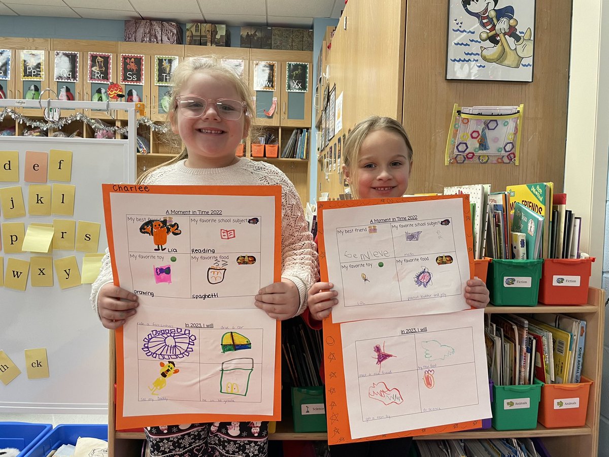 Leaving 2022 and entering 2023 with big smiles on our faces!😀🎉What a wonderful day at the Thinking Caps Club! <a href="/GraceBolin7/">Grace Bolin</a> <a href="/OquenockWI/">Oquenock Elementary School</a> #WIproud