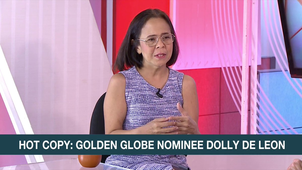 ABSCBN News Channel on Twitter "Golden Globe nominee Dolly de Leon