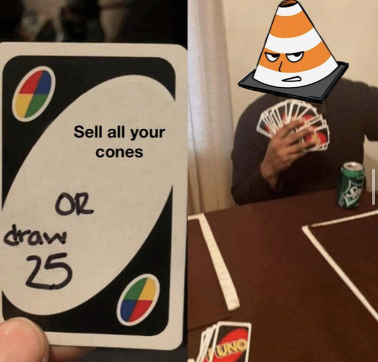 BitCone_CONE's tweet photo. One does not simply " Sell $CONE "
(submitted to Reddit by u/Hot_Engine_7272)
#Cone #BitCone #Coners #Coneheads https://t.co/Qz0uhiueDD