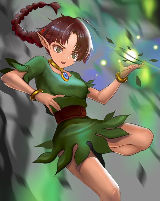 #パネルでポン
おはようございます😃
緑の妖精ティアナちゃん 