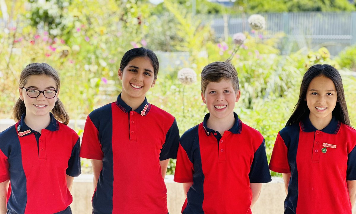 2023 Primary Student Leadership Team ready to go. Fantastic representatives of our school.