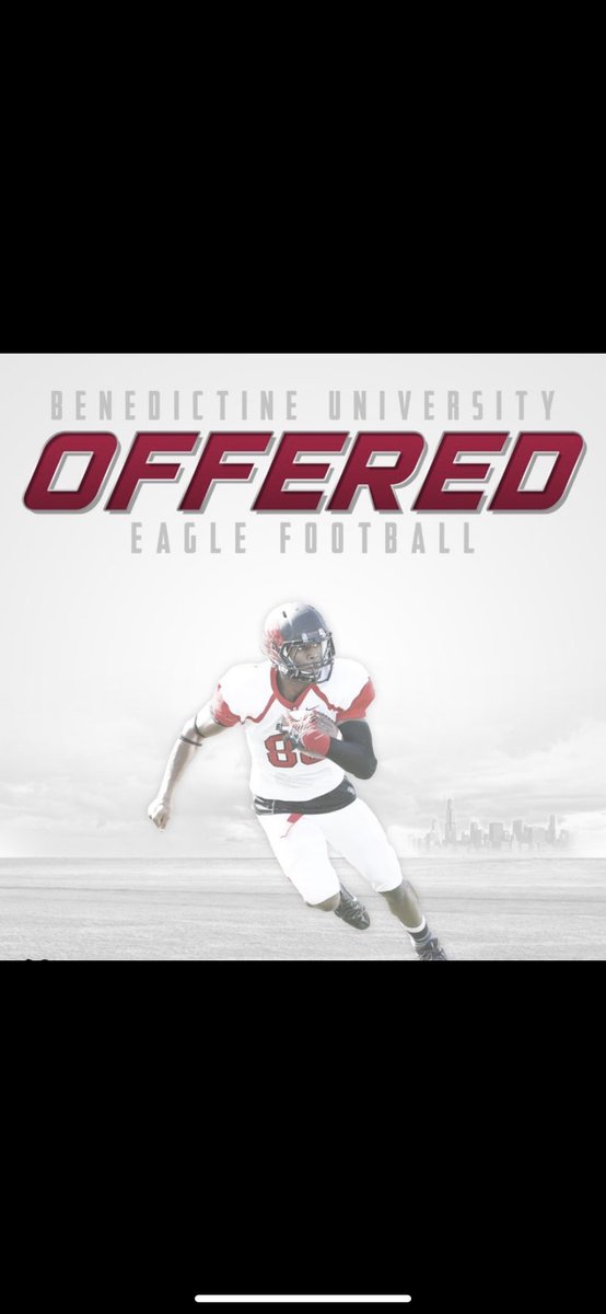 Proud to Announce that I have received An offer from @BenedictineUni2! @coachbarnes20 @mdwestathletics