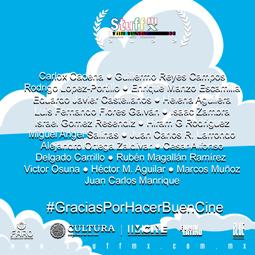 🎞✨ Agosto 2022
<a href="/STUFFMXFilmFest/">STUFF MX Film Fest</a>, celebrando el día nacional del cine mexicano, el martes 16 de agosto presentó #CinemaAztlan, un programa que incluyó nuestro cortometraje #Cambiante

¡Gracias por tomarnos en cuenta para esta gran celebración!

#ROTMovieMakers #StuffMx
