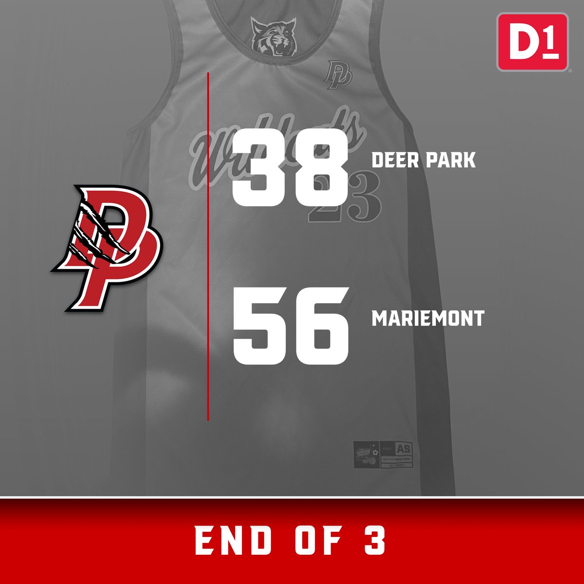 Boehm with 16 through the first 3 quarters for a new career high!