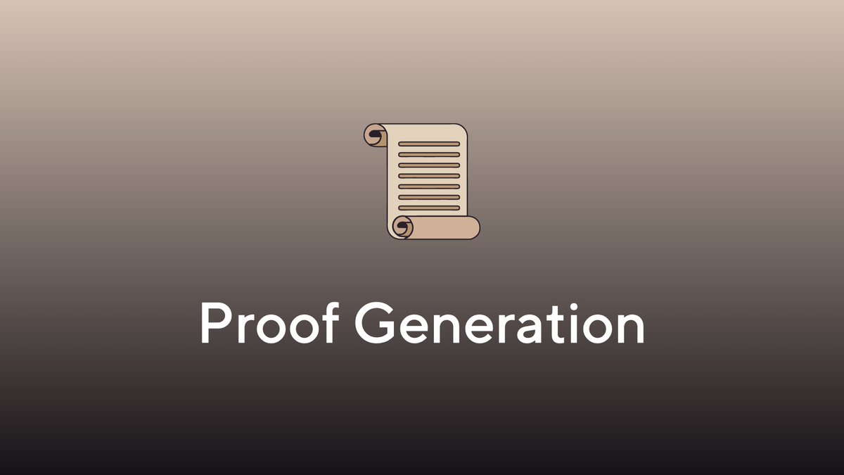 Scroll_ZKP's tweet image. Today's zero-knowledge proofs have a big bottleneck: proof generation is slow and expensive.
Why is proof generation slow and expensive? Can it be accelerated?
Learn all about proof generation in our new technical blog post:
scroll.io/blog/proofGene…