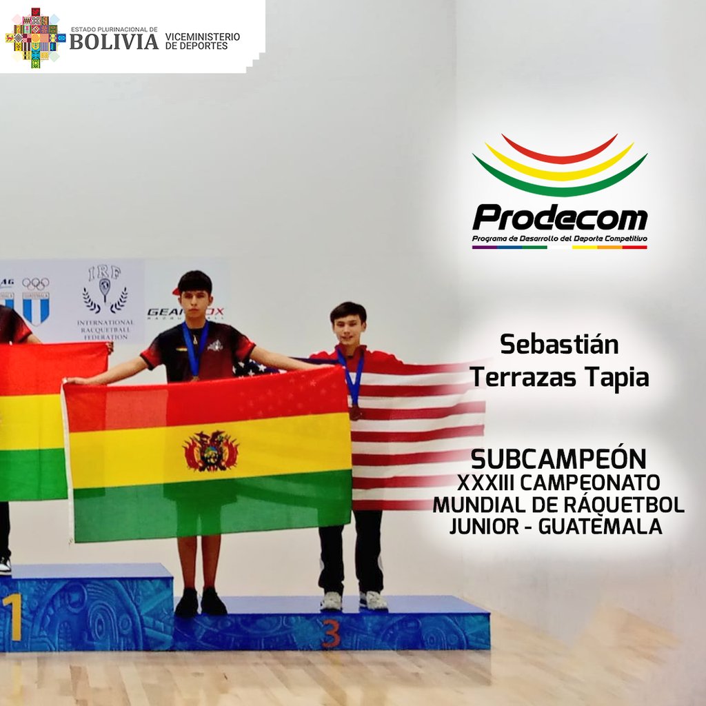 Viceministerio de Deportes de Bolivia tweet media