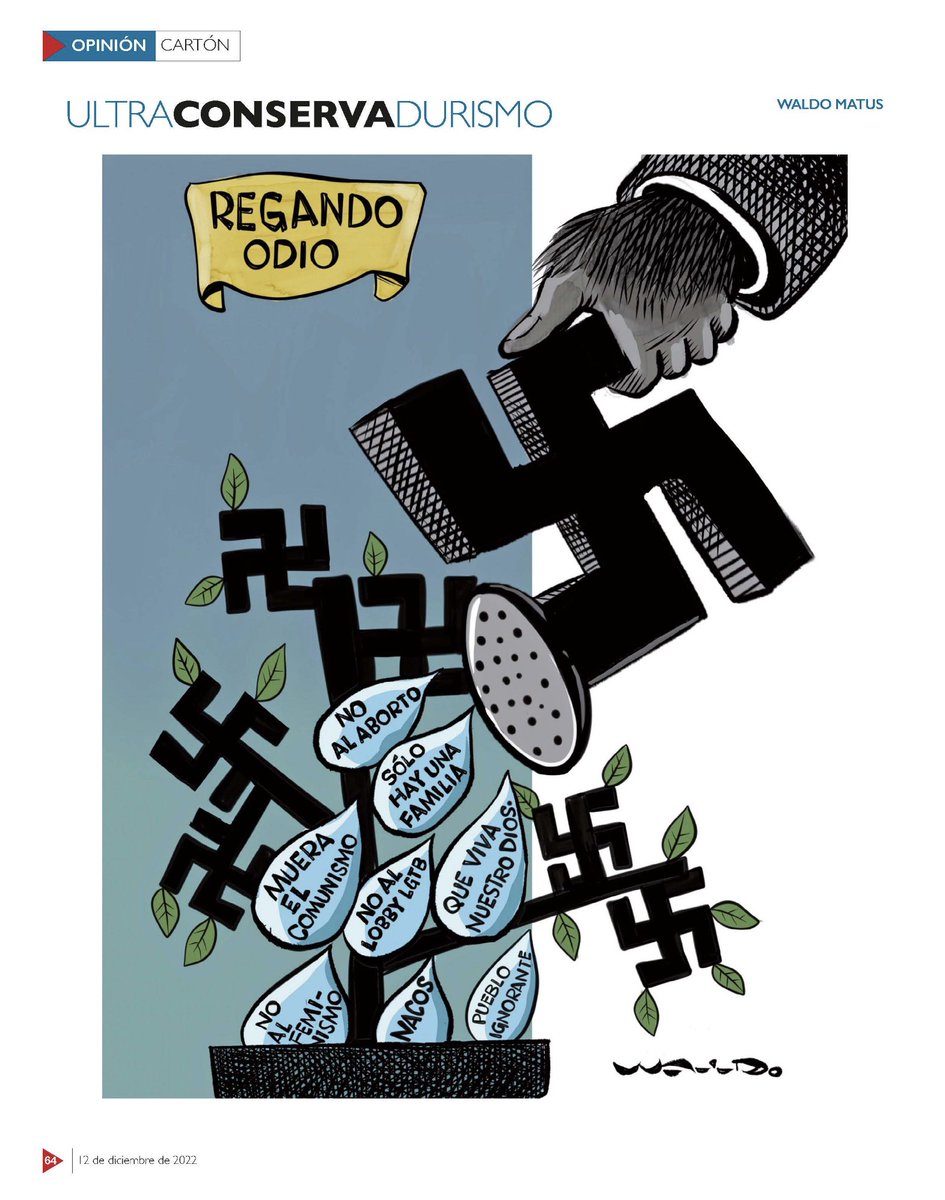 Está tremenda la reacción del ultra-conserva-durísimo