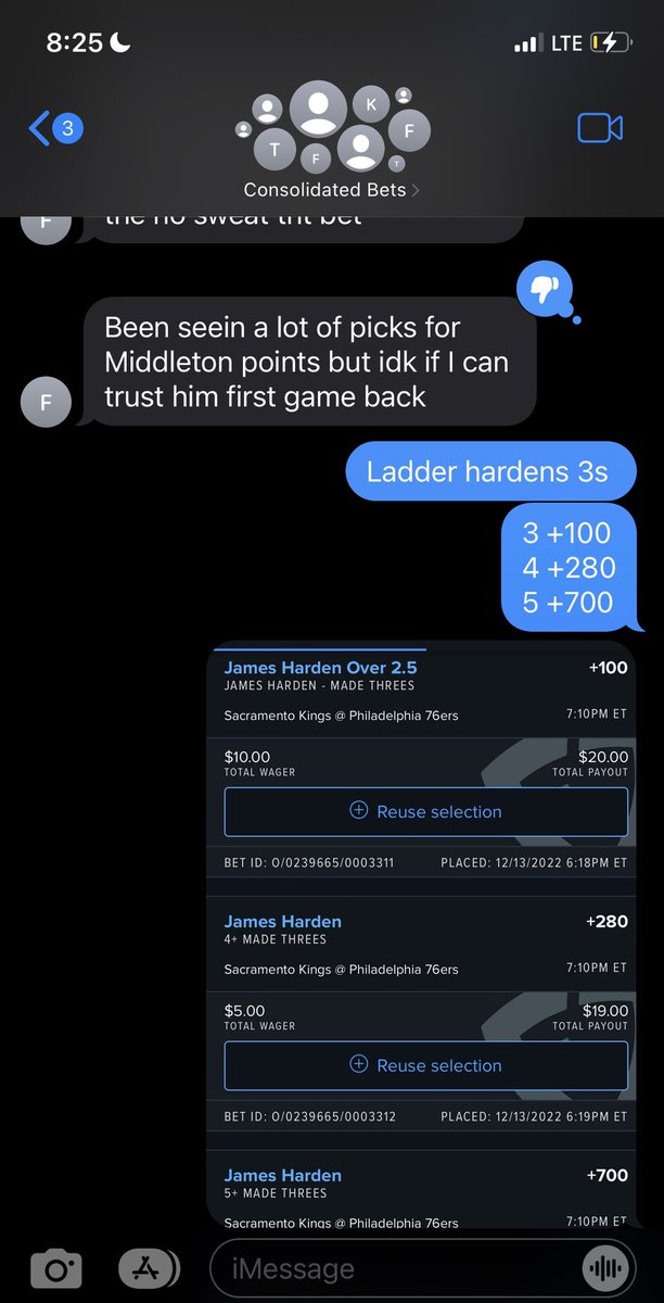 Chat only need 1 more Harden 3 pointer #GamblingTwitter