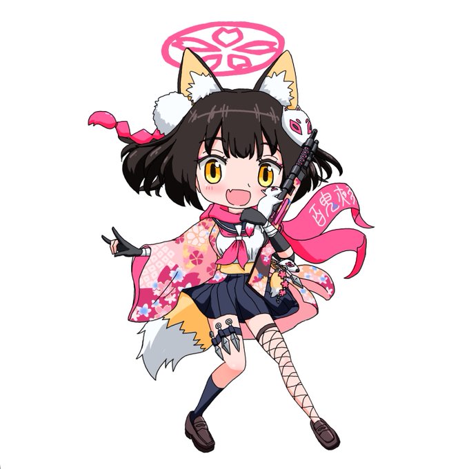 SDイズナちゃん。(このイラストでアクキーが出るとか…??) 