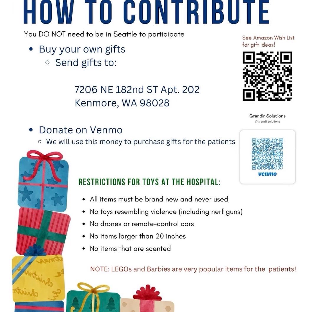 Consider helping my Lead student Christian who organized this Christmas fundraising event!