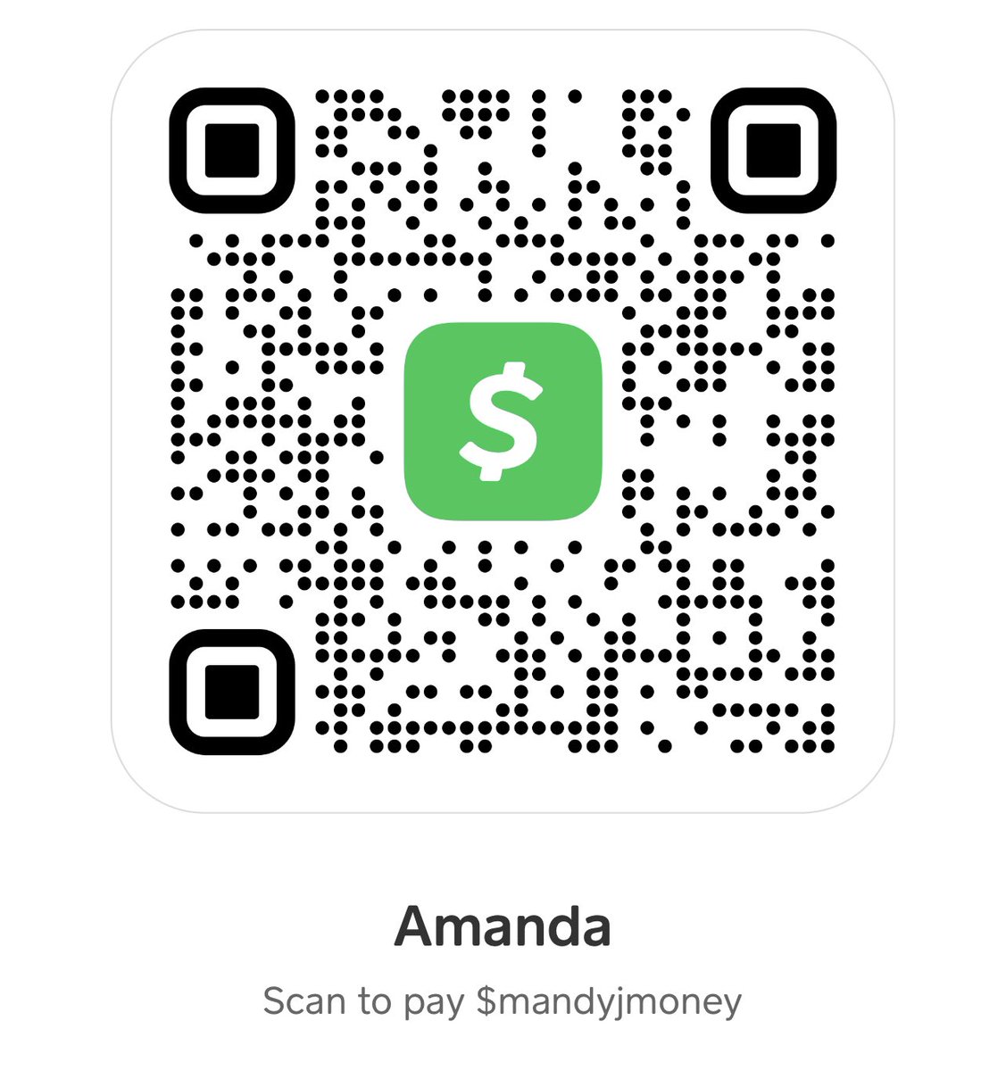 AmandaJ29_11's tweet photo. @obj @CashApp @NukeSquad @TheNadiaAmine Okay #13, I see you! 👀 https://t.co/3tjXK3dnWx