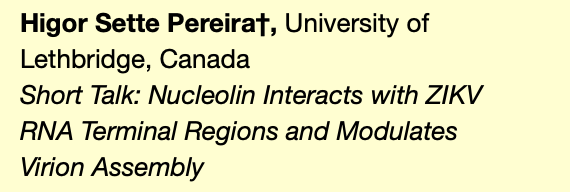 trushar_7's tweet photo. Very excited to share that @SetteHigor was selected for an oral presentation @KeystoneSymp on Protein-RNA Interactions! 

Feel very lucky to have an opportunity to work with very talented trainees #TeamPatel @UofLArtsci @uLethbridgeORIS @uLethbridge 

https://t.co/5zgaz8hB4N https://t.co/unMOcrI4d9