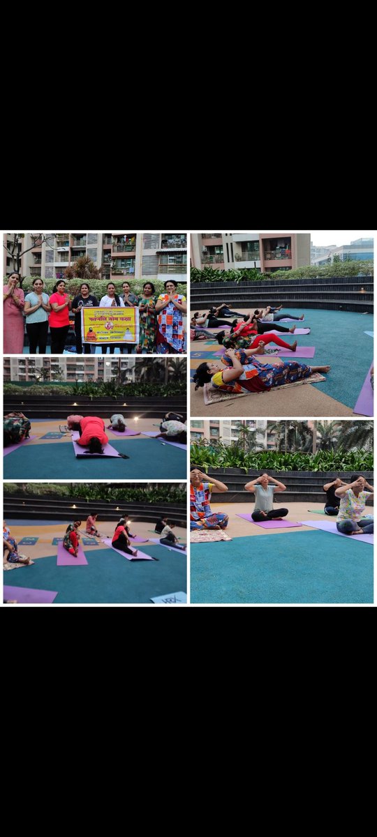 🙏🏻🕉🕉🕉🙏🏻
🔹 *Palghar Jilla* 🔹
Mumbai Event - 2022*
Tehsil - Virar*
Event No.*: 412
🔹2 din ka yog shivir ( trial session)*
🔹 *Sah-yogi Shikshak: Usha Vishwakarma*
🔹 *Attendance*: *9*
🔹 *Time*:  *6: am  to 7:30 am.
<a href="/yogrishiramdev/">स्वामी रामदेव</a> 
<a href="/Ach_Balkrishna/">Acharya Balkrishna</a> 
<a href="/paramarthdev/">स्वामी परमार्थदेव</a> 
<a href="/sureshpys/">Suresh Yadav #SocialYogi🇮🇳</a>