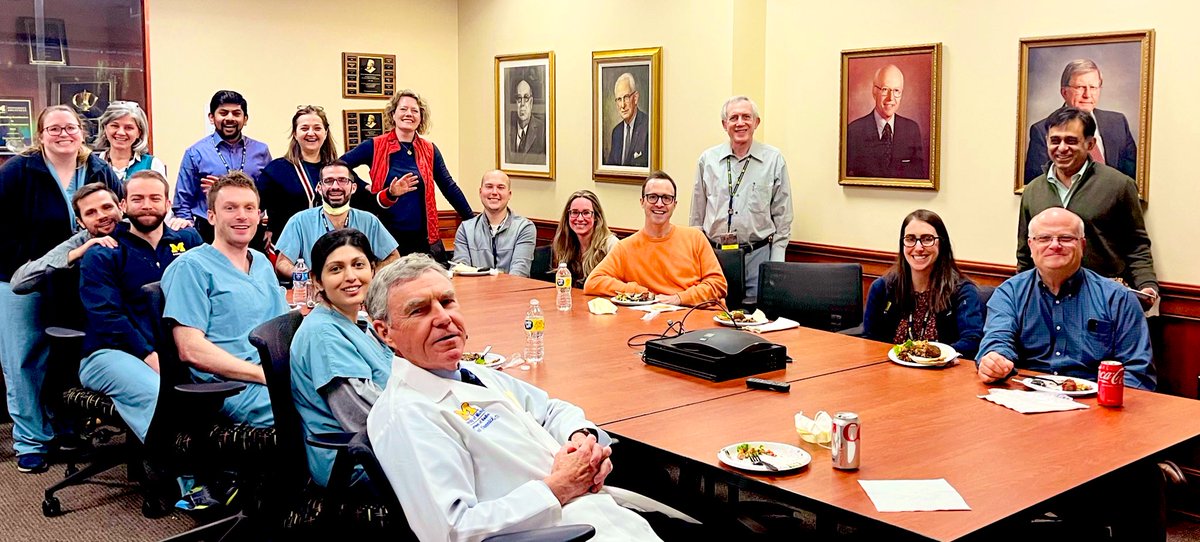 Holiday lunch with dear friends and colleagues @UMichRadiology Abdominal Division, great to see everybody who was not currently out sick! ❤️ They say you can’t pick your relatives or your coworkers but we sure got lucky.