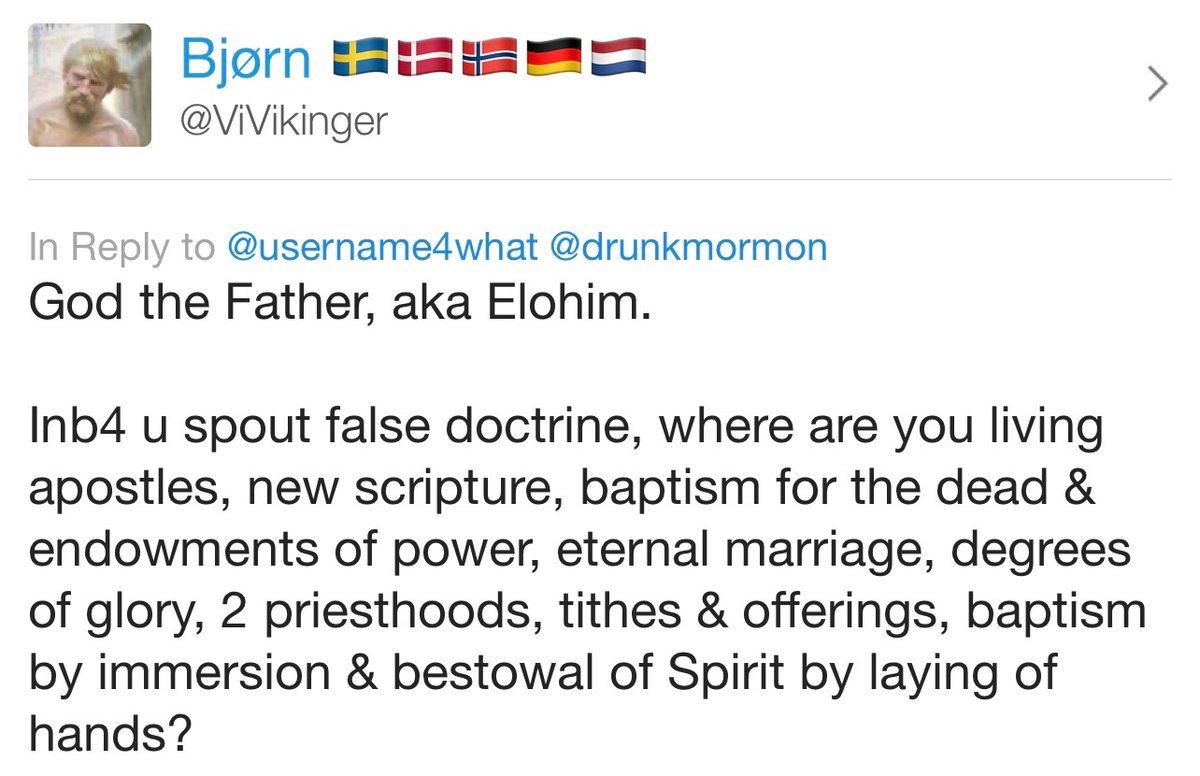 DoesReallyTeach's tweet photo. @ViVikinger @drunkmormon The Hebrew word ʼelo·himʹ (gods) appears to be from a root meaning “be strong.” ʼElo·himʹ is the plural of ʼelohʹah (god). ʼElo·himʹ is used in the Scriptures with reference to Jehovah himself, to angels, to idol gods (singular and plural), and to men. https://t.co/EIVMqMFgj4