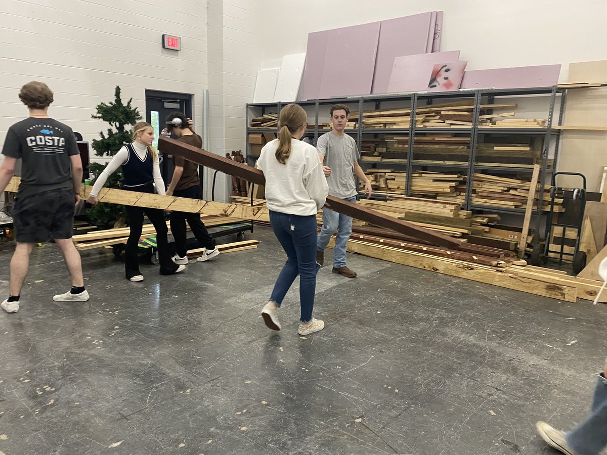 The show isn’t over until the set is broken down-so proud of their hard work and great attitudes! <a href="/lcreektheatre/">Lake Creek Theatrical Company</a> <a href="/Mr_B_Ramirez/">Bobby Ramirez</a> <a href="/lions_trw/">Tim Williams</a> <a href="/FlemingInTheDen/">Christie Fleming</a> <a href="/TanyaBrogger/">Tanya Lambert Brogger</a> @GBowhuis