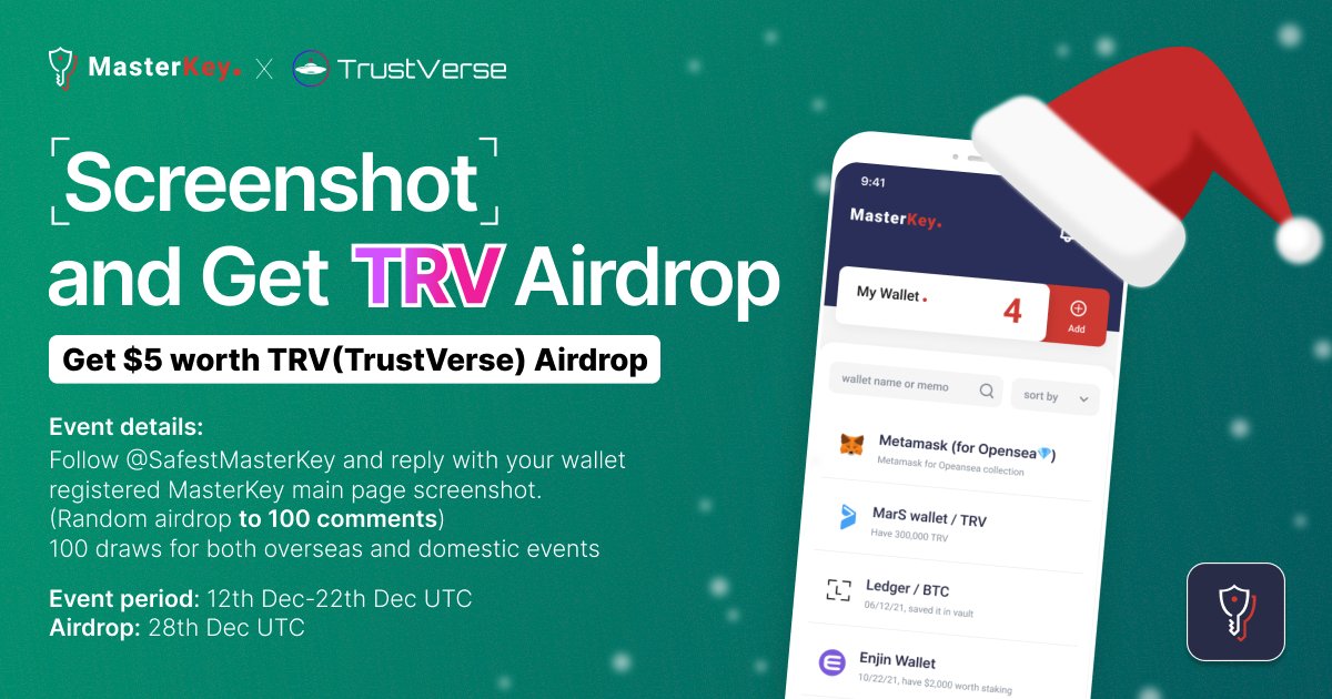 MasterKey tweet media