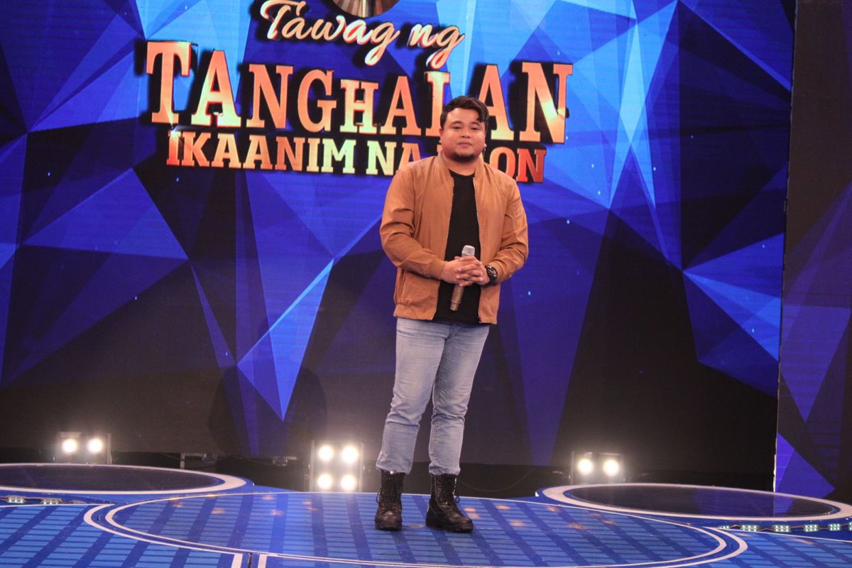 TNTABSCBN's tweet photo. π CONGRATULATIONS, ikaw ang nananatiling kampyeon LEO CABUCOS! #ShowtimeAngGiftKo ππ https://t.co/G56BcBOsaZ