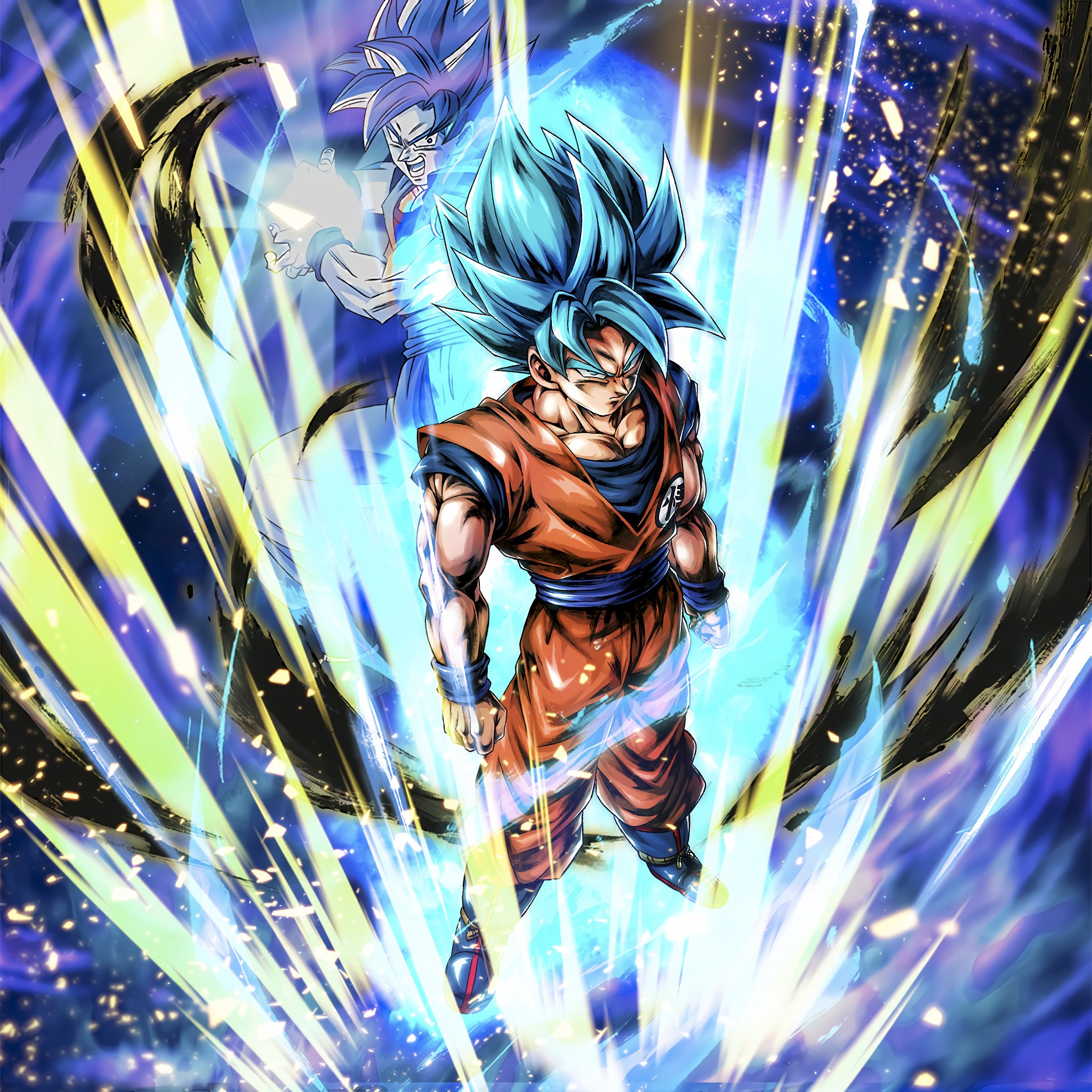 Goku ssj Blue Kaioken  Dragon ball super artwork, Dragon ball art