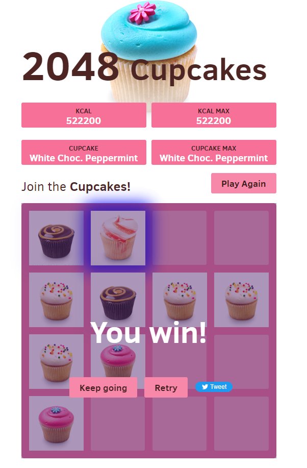 Playing 2048 Cupcakes -Can Get The Rainbow Cupcake??!! 