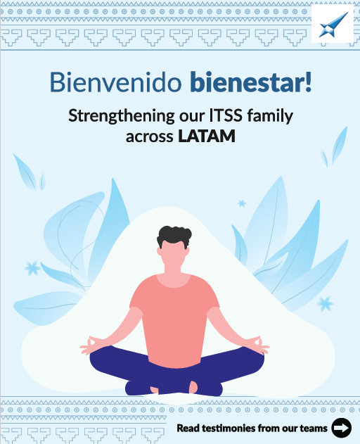 TeamITSS's tweet photo. We are excited to extend our Virtual #WellnessSessions to #ITSSfamily in Latin America. ITSS is dedicated to supporting employees to build better work-life balance, inculcate regular mental checks &amp; promote holistic well-being. Follow #ITSSwellnessinitiatives to discover more. https://t.co/1SNgFJK3Db