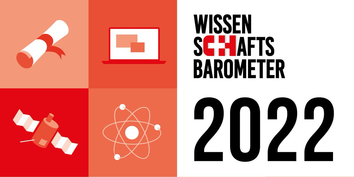 Wissenschaftsbarometer 🇨🇭 Baromètre Scientifique (@wissbarometerch) on Twitter photo Das Wissenschaftsbarometer Schweiz 2022 ist da!
Neueste Zahlen zu Bevölkerungseinstellungen und #Wissenschaftskommunikation in der 🇨🇭: wissenschaftsbarometer.ch/ergebnisse-202…
Le Baromètre Scientifique Suisse 2022 est arrivé!
Résultats du sondage représentatif en 🇨🇭: wissenschaftsbarometer.ch/fr/resultats-2… Das Wissenschaftsbarometer Schweiz 2022 ist da!
Neueste Zahlen zu Bevölkerungseinstellungen und #Wissenschaftskommunikation in der 🇨🇭: wissenschaftsbarometer.ch/ergebnisse-202…
Le Baromètre Scientifique Suisse 2022 est arrivé!
Résultats du sondage représentatif en 🇨🇭: wissenschaftsbarometer.ch/fr/resultats-2…