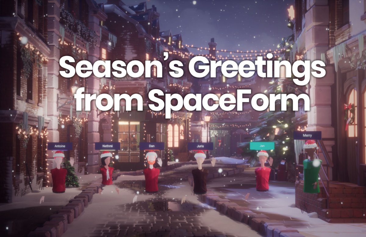SpaceForm_Tech's tweet image. As the holidays approach us we&apos;d like to share our &apos;12 days of Christmas&apos; – 12 highlights from a great year at #SpaceForm: spaceform.io/news/12-days-o…. 

Thank you for your continued support and interest in our #metaverse for the built environment during 2022 – season&apos;s greetings!