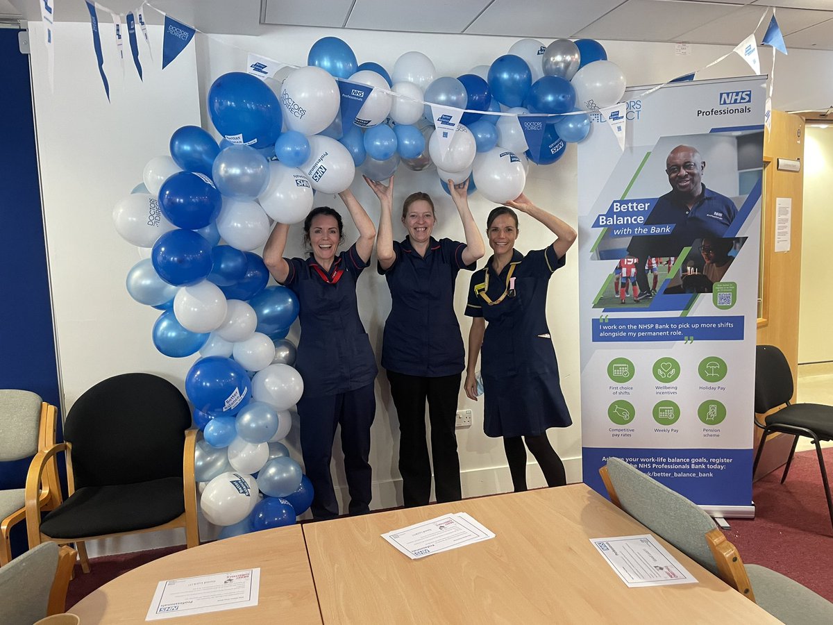 Nickymetty's tweet photo. @NHSP_Plymouth @UHP_NHS @DerrifordNurses Celebrating our flexible workers 🎉 Thank you for being part of our teams ⭐️ @SarahPickbourne @lenny_byrne @LisaVogwill @edge_edge1 @SusanMallinson1 @sau_team @o_surgery @cathallen0709 https://t.co/BqjSjMnDdn